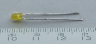 φ3mm黄色LED