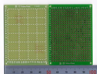 ユニバーサル基板ガラスエポキシ50X70