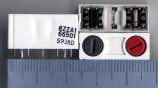 コイル(赤と黒)