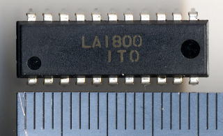 ワンチップAM/FMラジオ用IC:LA1800