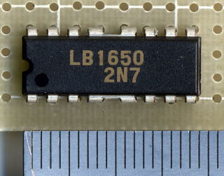 モータドライバーIC:LB1650