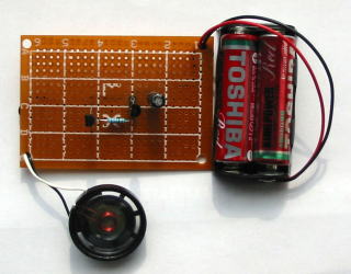 フイルムスピーカー出力の基板